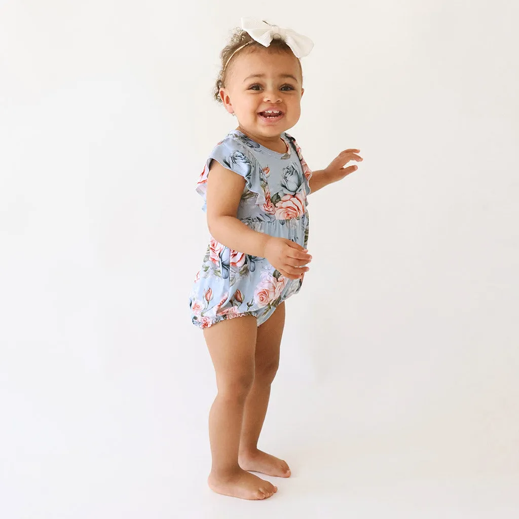 Mackenzie Flutter Sleeve Bubble Romper