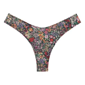 Mara Floral Lulu (Zig-Zag Stitch) Bikini Bottom