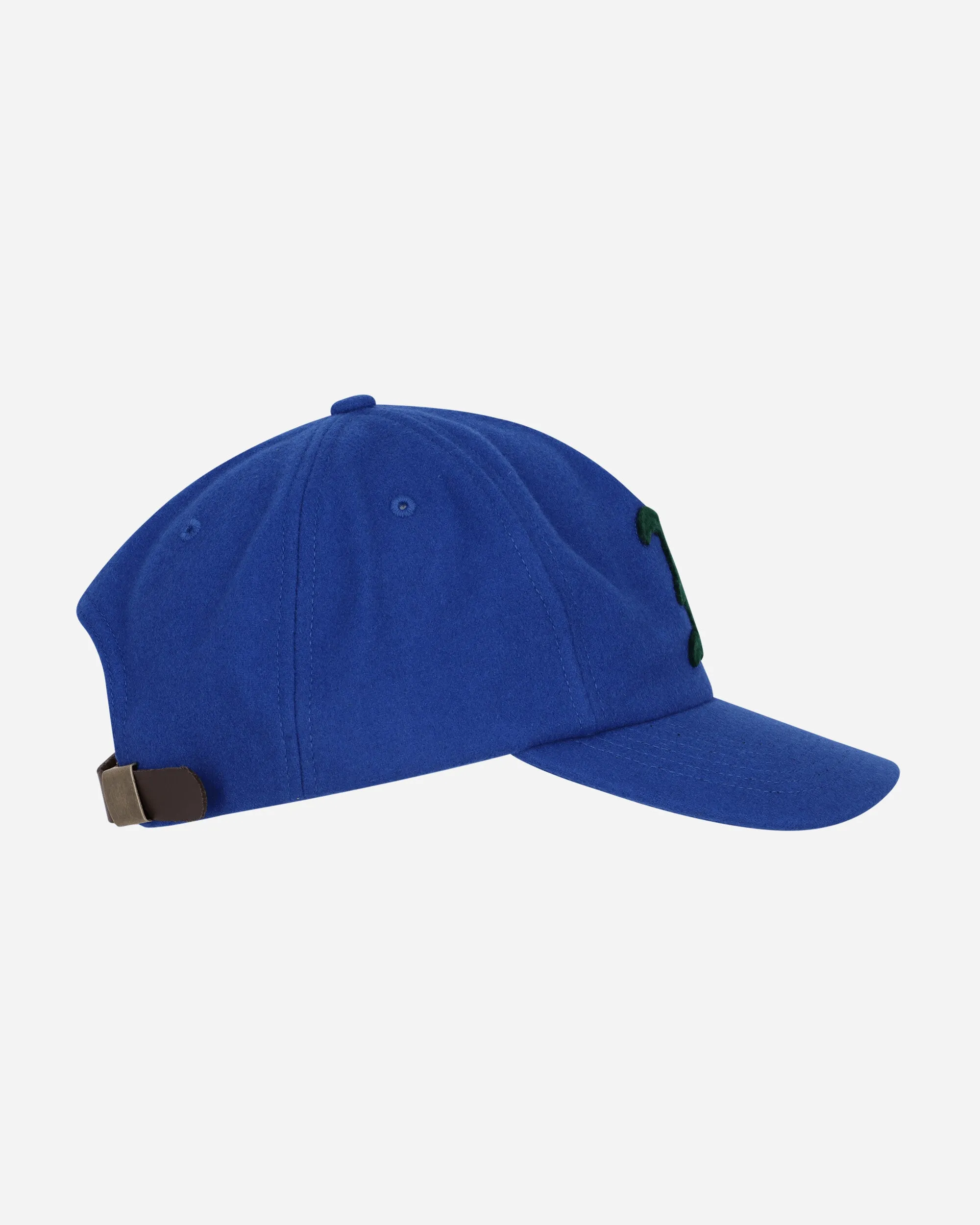 Melton 5-Panel Cap Blue