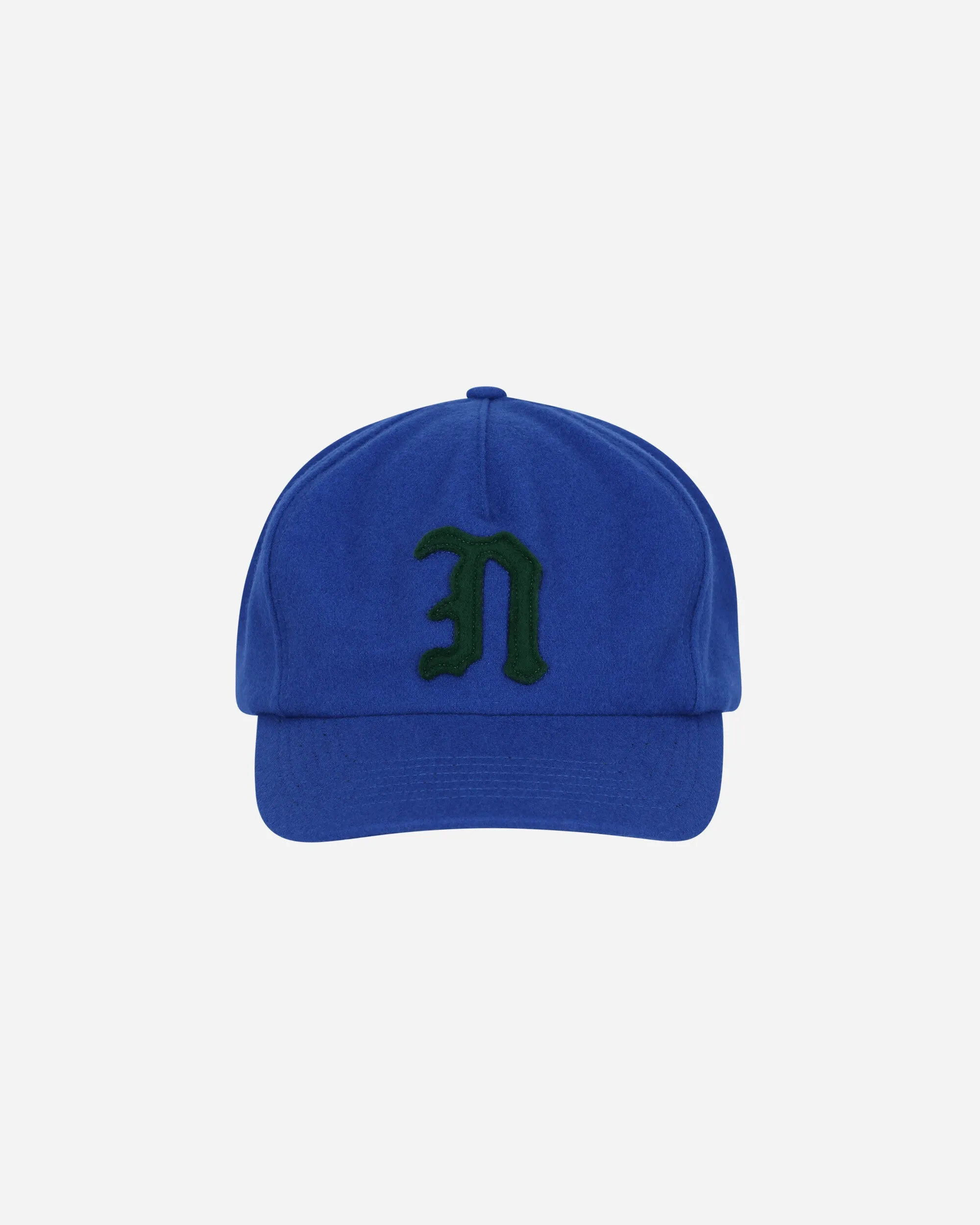 Melton 5-Panel Cap Blue