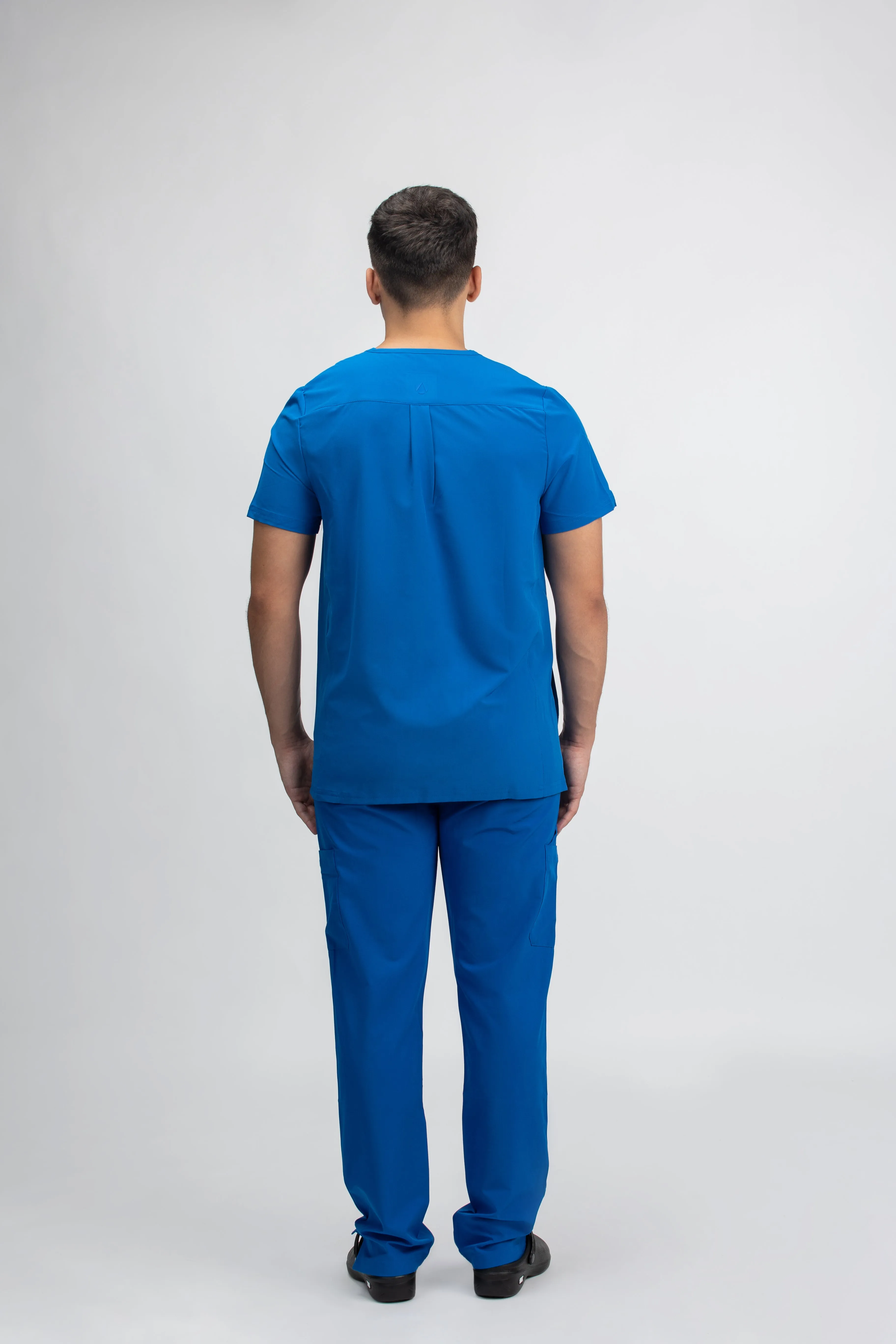 Men's V neck Top & Jogger Pant Scrub Set WW603-WW012