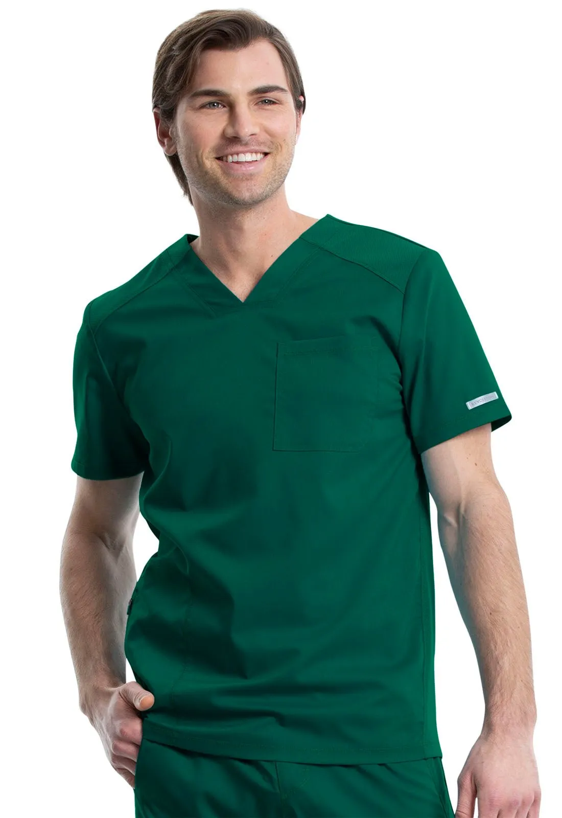 Men's V neck Top & Jogger Pant Scrub Set WW603-WW012