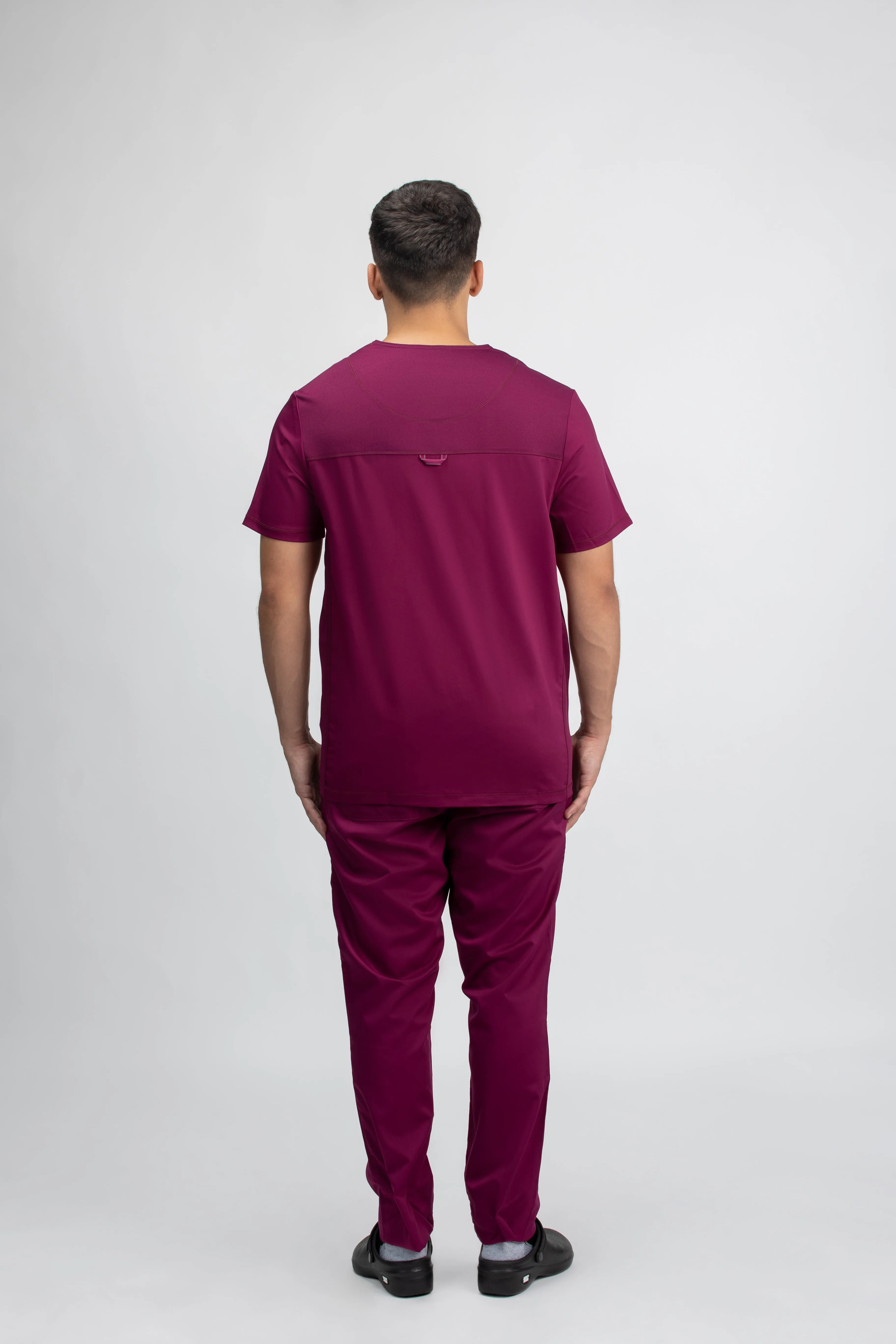 Men's V neck Top & Jogger Pant Scrub Set WW603-WW012