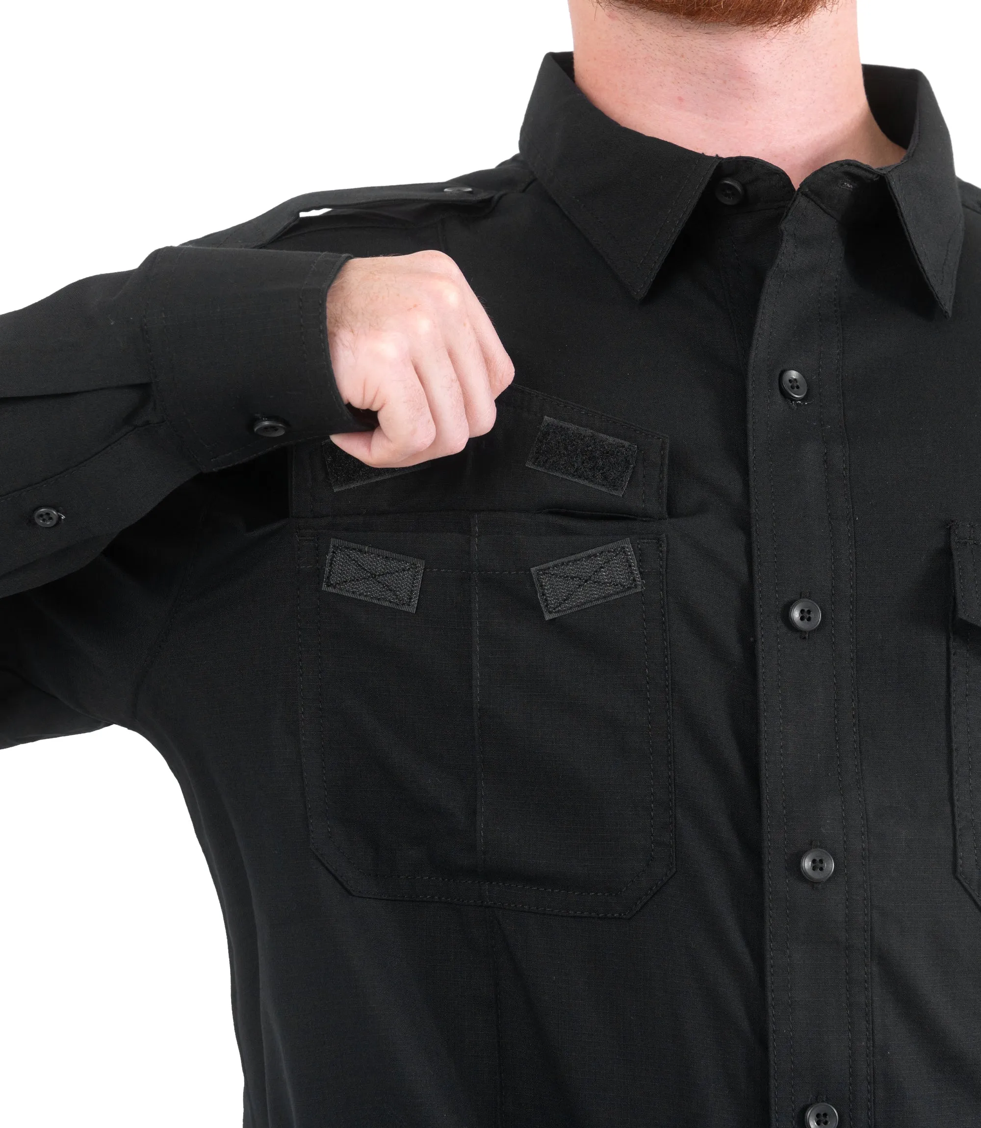 Men's V2 PRO DUTY™ Uniform Shirts / Black