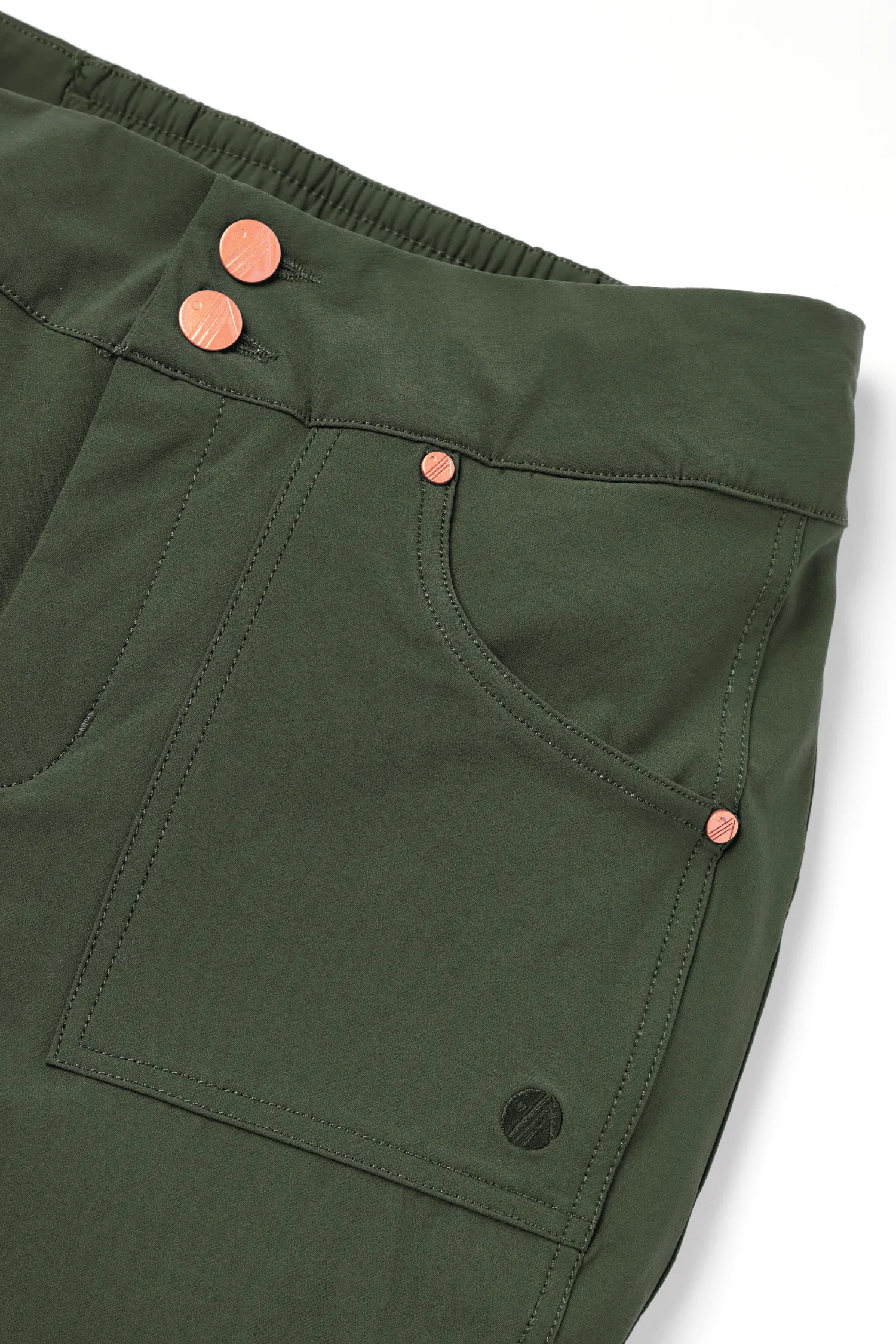 Mid Length Trek Shorts - Deep Khaki