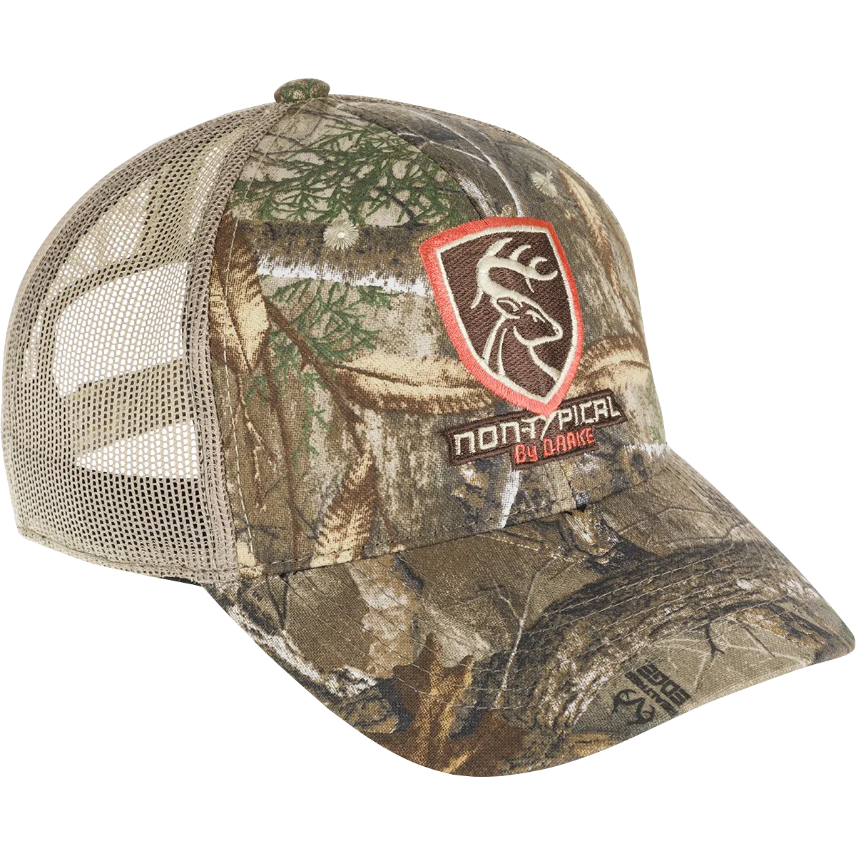 Non-Typical Logo Camo Mesh Back Cap