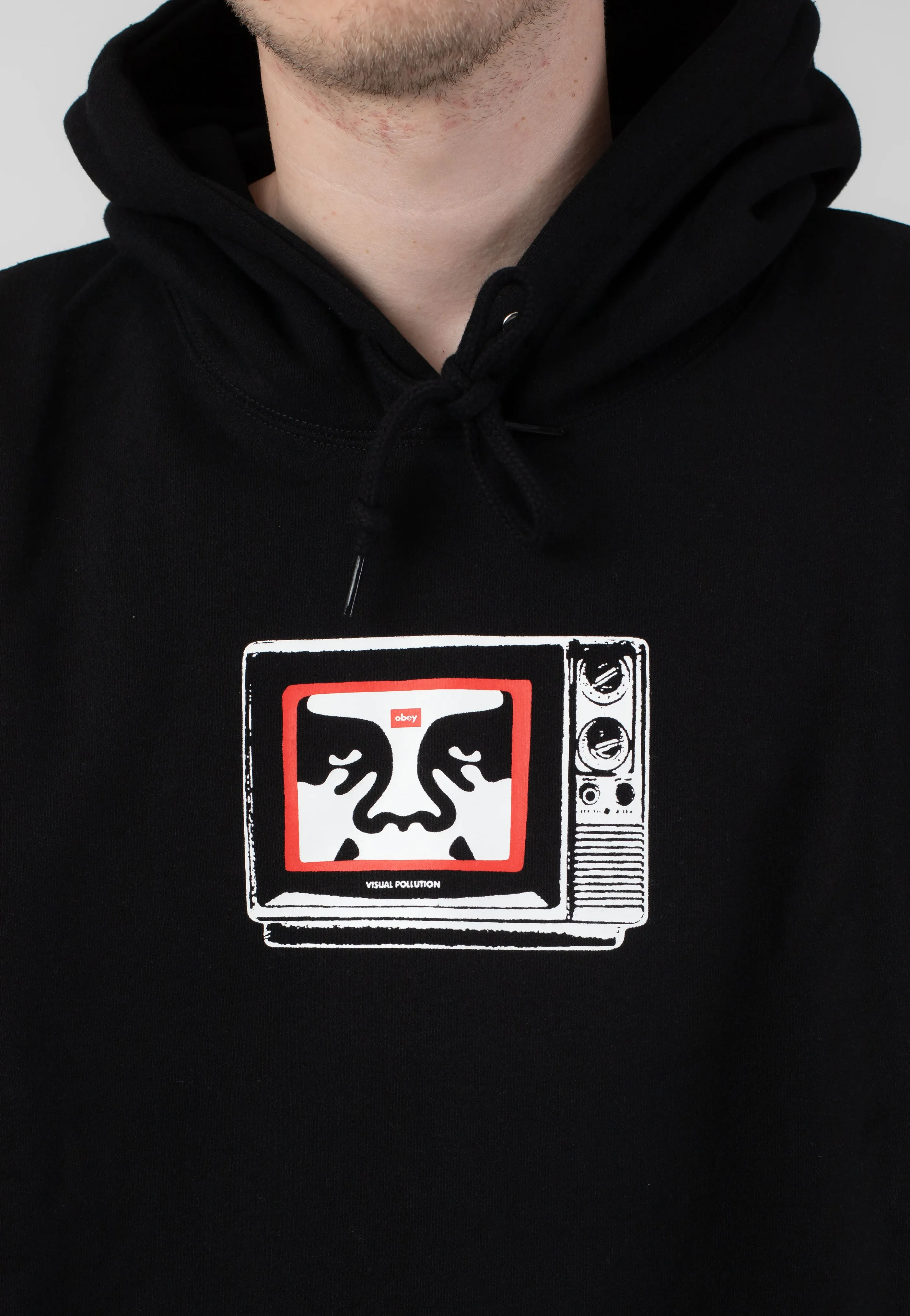 Obey - Tv Black - Hoodie