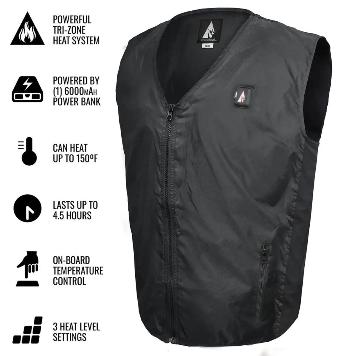 Open Box ActionHeat 5V Heated Vest Liner