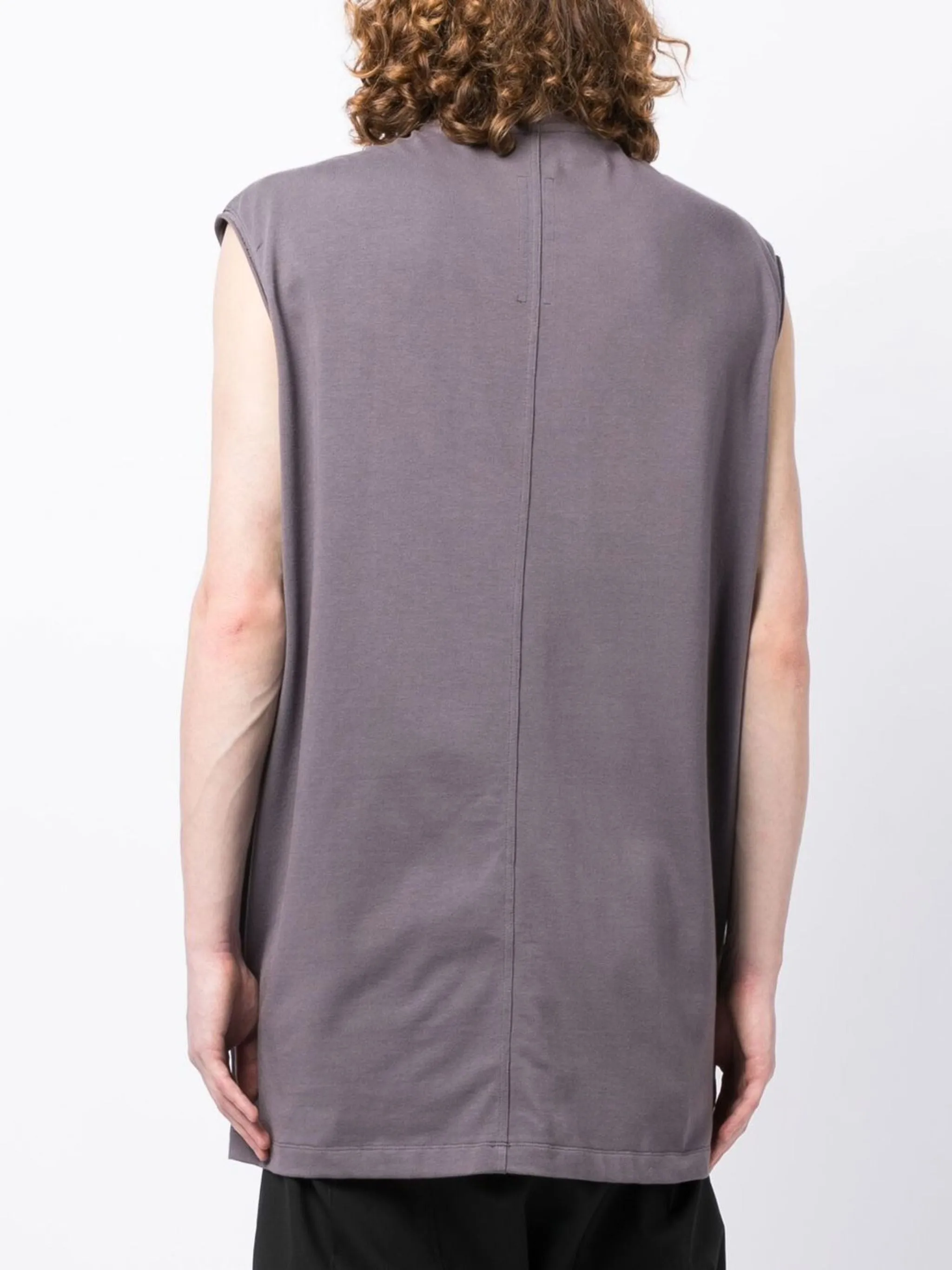 OVERSIZE SLEEVELESS T-SHIRT