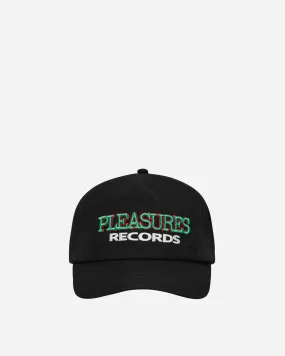 Records Snapback Cap Black