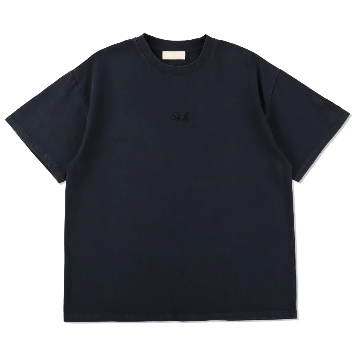 SEA PIGMENT TEE / BLACK