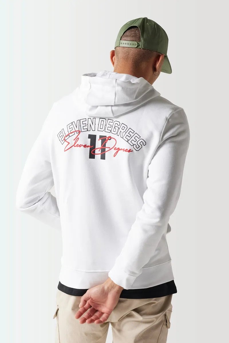 Streetwear Hoodie - White