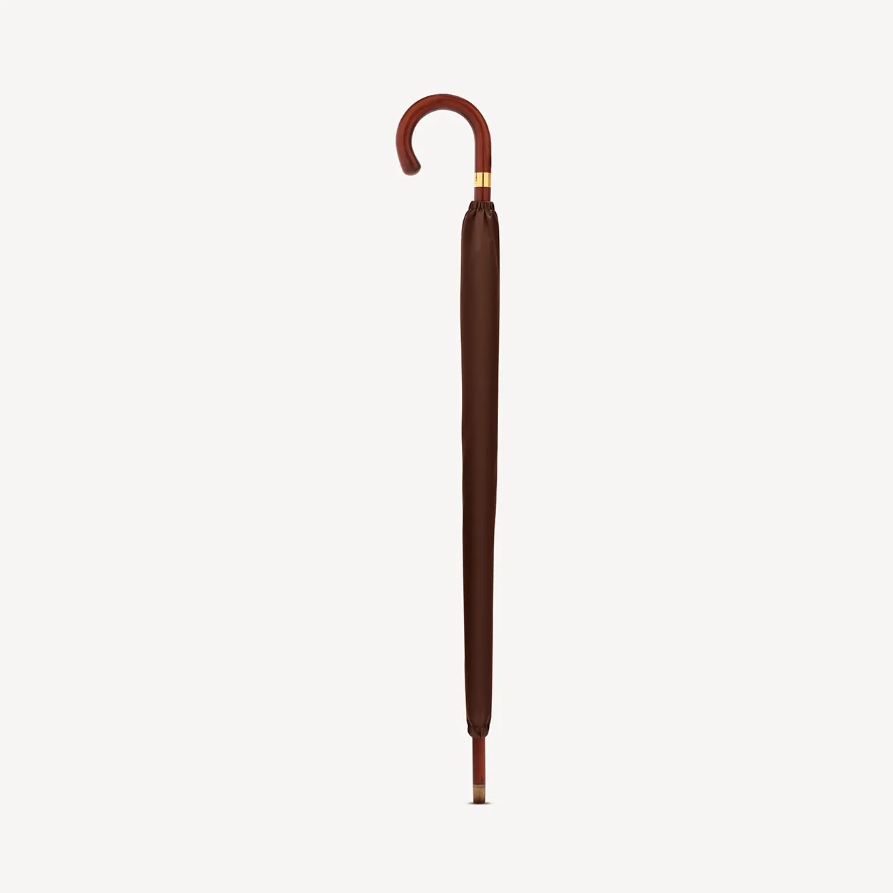 Stripped Cherry Umbrella for Men - Brown