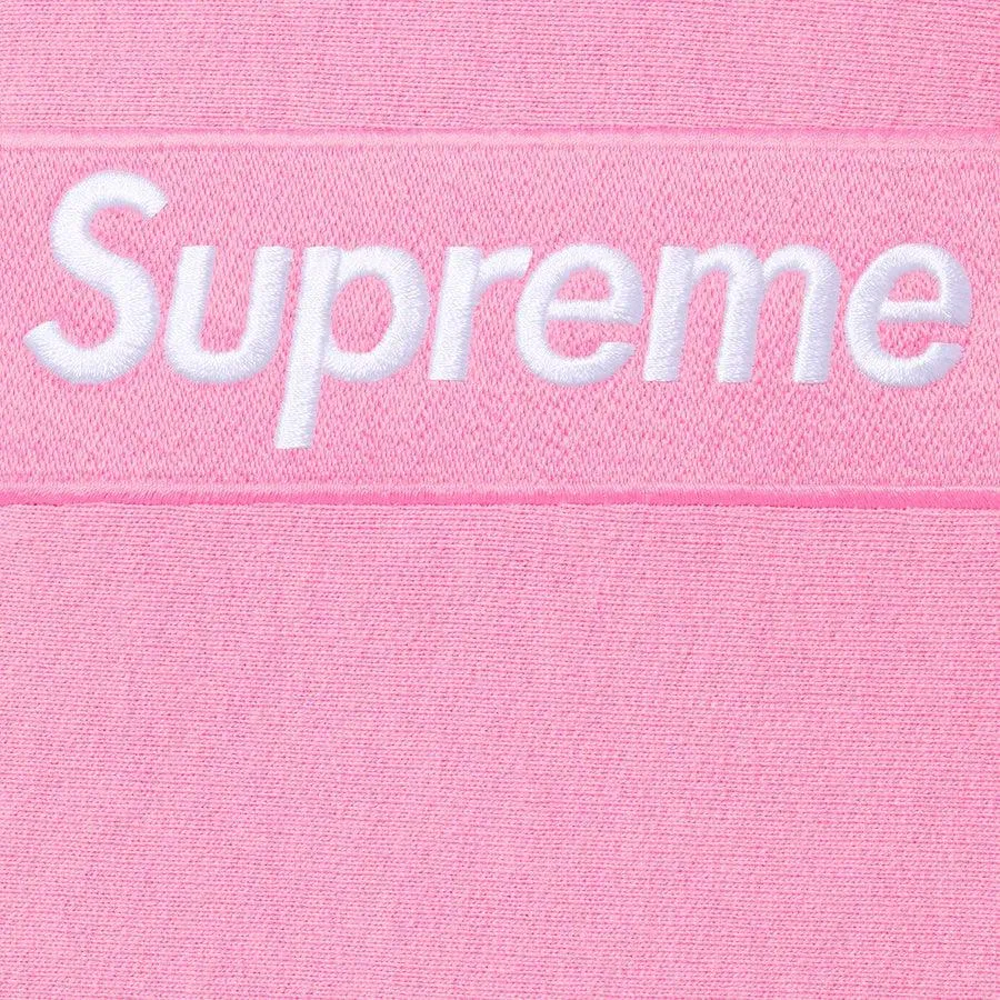 Supreme Box Logo Hooded Sweatshirt (Pink)