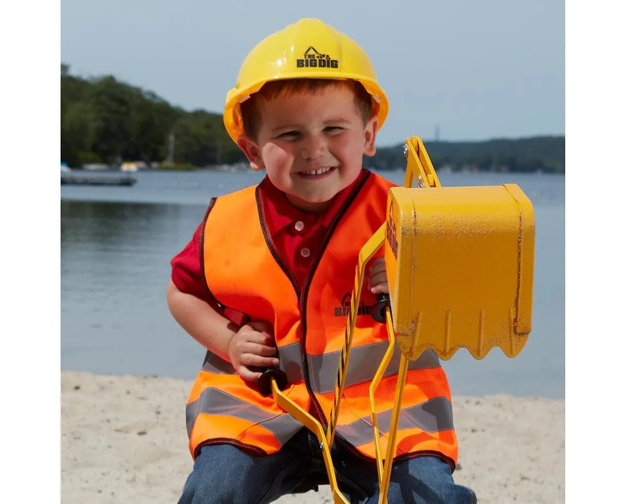 The Big Dig® Helmet & Vest Bundle