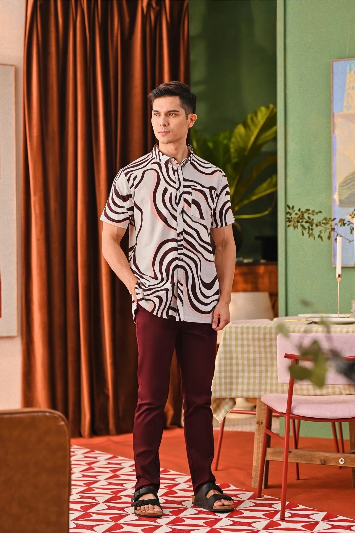 The Capai Men Batik Shirt - Wanderlust