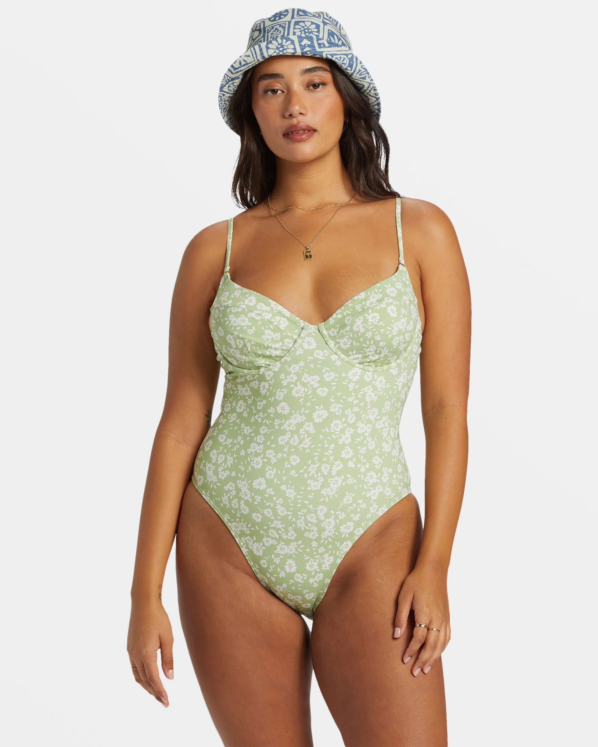 Wild West Ditsy Morgan One Piece Swimsuit - Willow