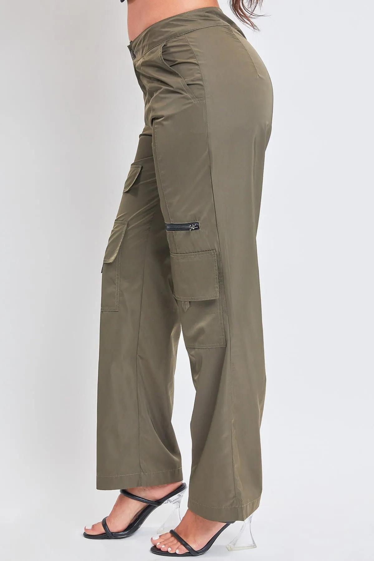 Women's  Nylon Cargo Pants